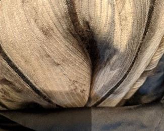 Full length mink coat - view of hide