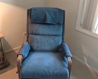 Upholstered rocking chair