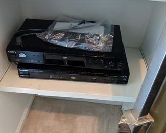 Sony and Panasonic DVD players