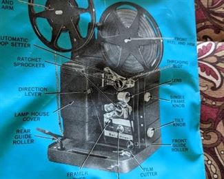 Bell & Howell - 8mm Movie Projector - Model 250