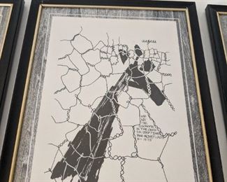 Sherman Henry Linton - 1975 - Giraffe illustrations