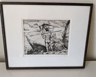 Artist Proof - The Sphinx's Riddle to Oedipus - GMS 1985