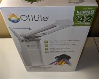 OttLite Rechargeable Task Lamp in box