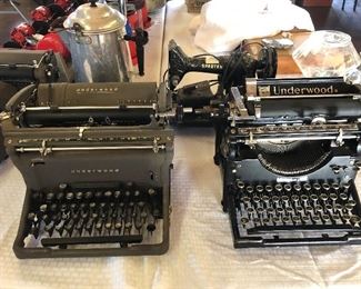 Vintage Underwood Typewriters 