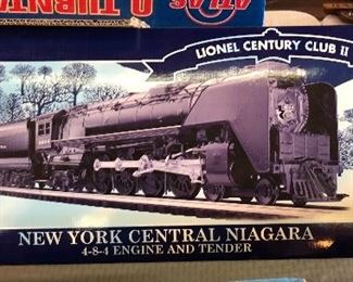 Lionel Century Club II New York Central Niagara Engine and Tender