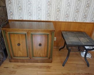 cabinet, table