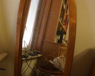 oval full length mirror