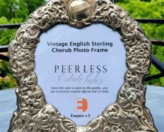 Vintage English Sterling photo frame (42)