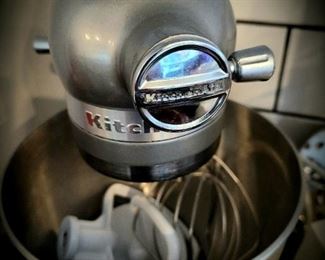 KitchenAid mixer. (1)