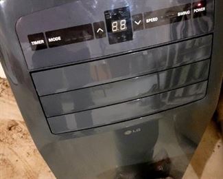 LG portable air conditioner $95 or Bid #77