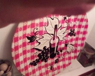 64. VINTAGE METAL TRAY $15