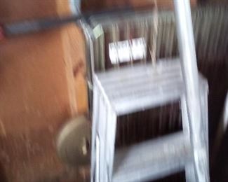 73. STEP LADDER METAL $10