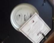 MARKINGS ON BACK OF PLATE