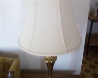 60. SECOND BRASS LAMP $18