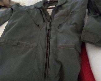 86. MILITARY COVERALLS $18