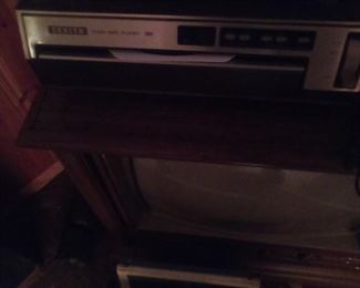 145.  zenith movie disc player $150