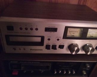 146.  8 track player Panasonic $175