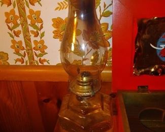 163. oil lamp $15