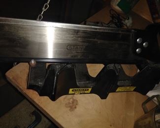 255. STANLY MITER SAW AND BOX  $10
