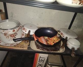 207.  2 NEW FRYING PANS $10 EA