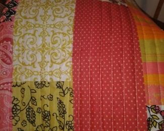 221. comforter and sham for queen bed  $20