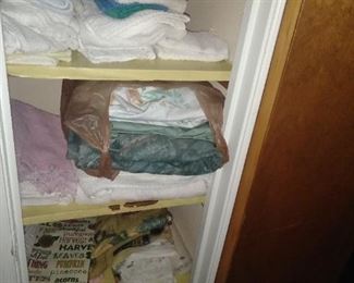 lots of towels and sheets for sale in person only not on line