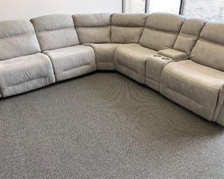 ao reclining sectional