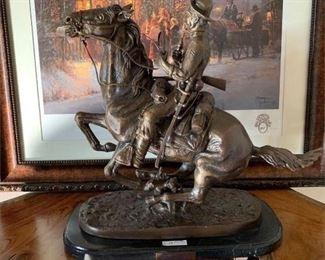 Auction Trooper of the Plains Bronze