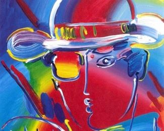PETER MAX ABSTRACT