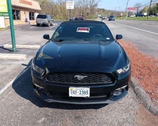 2015 2-Door Convertible Ford Mustang 2.3L EcoBoost - 41,574.6 Miles