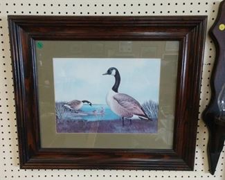 Wood Framed Ethan Allen Print