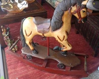 Antique Rocking Horse