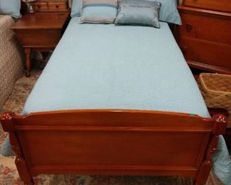 Solid Maple Twin Bed