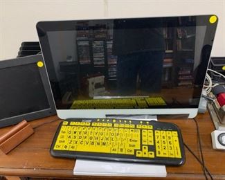 Low Vision Computer