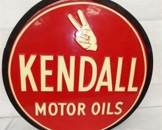 26IN EMB LIGHTED KENDALL CAN SIGN