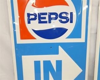 23X36 EMB OLD STOCK PEPSI IN SIGN