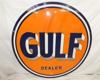 VIEW 4 SIDE 2 5FT. GULF DEALER SIGN
