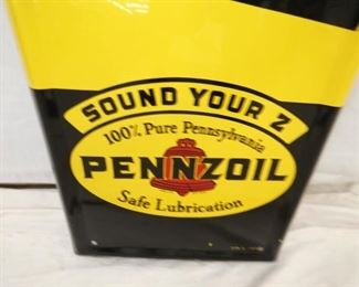 VIEW 5 CLOSE UP BOTTOM PENNZOIL SIGN