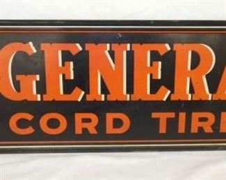 39X13 GENERAL CORD TIRE SIGN