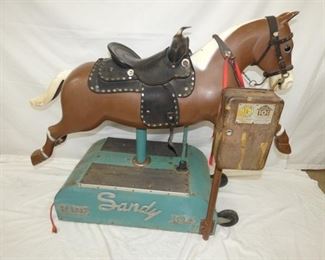 10CENT SANDY COIN OP HORSE