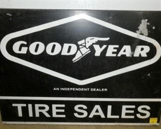 26X18 GOODYEAR TIRE SALES SIGN
