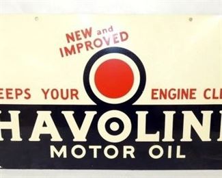 21X11 1940'S HAVOLINE MOTOR OIL