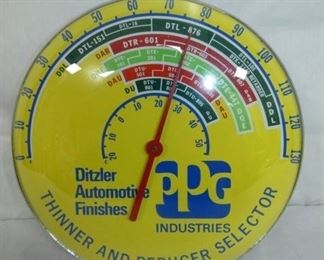 12IN PPG AUTOMOBILE FINISHES THERM.