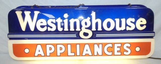 26X11 EMB. WESTINGHOUSE LIGHTED SIGN