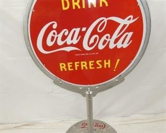 55X30 COKE REFRESH LOLLY POP SIGN