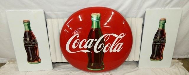 85X36 PORC. COCA COLA STATION SIGN