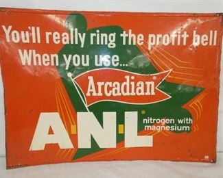 28X20 EMB. ANL ARCADIAN SIGN