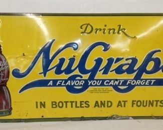 24X12 EMB. NUGRAPE DRINK SIGN