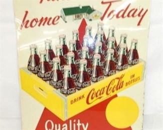 20X28 1947 TAKE A CASE COKE HOME SIGN