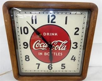 16IN COCA COLA IN BOTTLES CLOCK